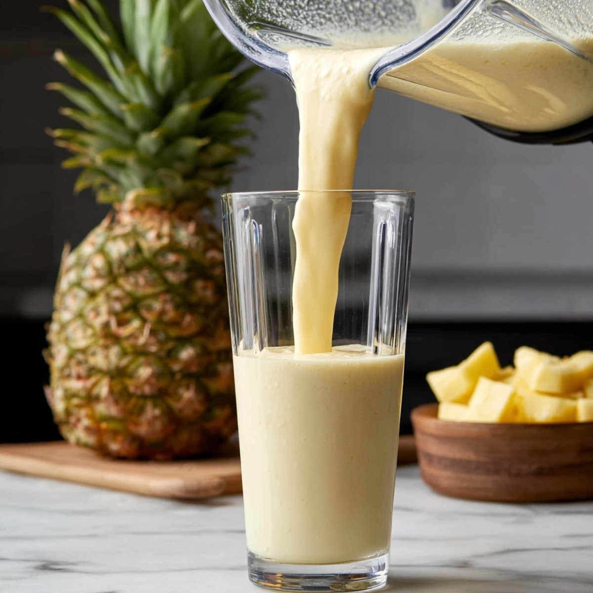 Pour into glasses and enjoy immediately while it's cold and frosty. This easy smoothie recipe is best fresh, but you can store leftovers if needed.